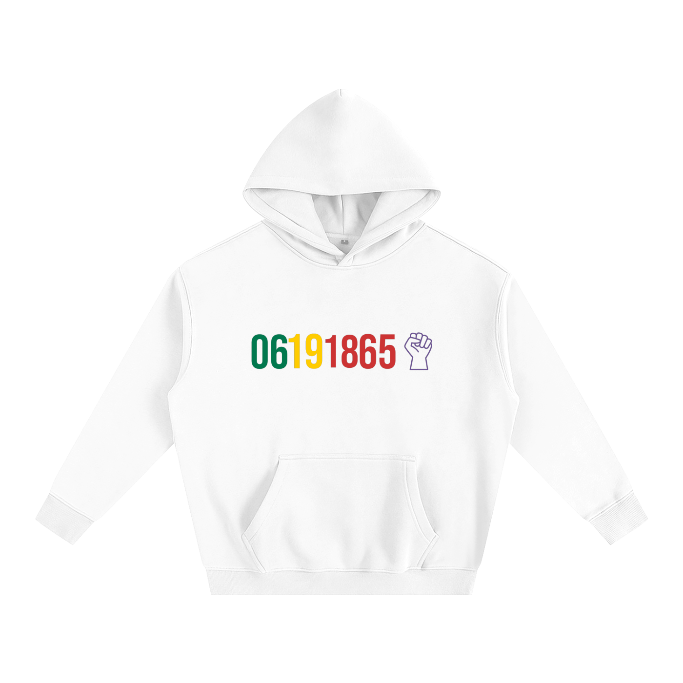 Juneteenth Oversized Unisex Hoodie