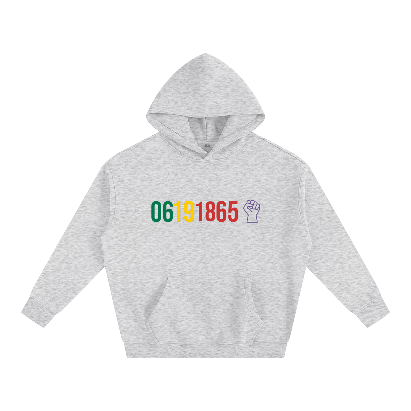 Juneteenth Oversized Unisex Hoodie