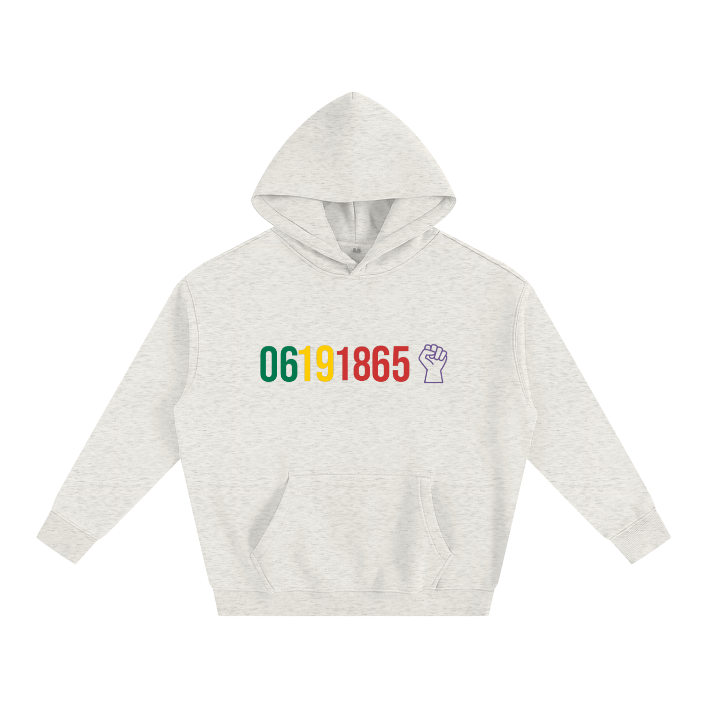 Juneteenth Oversized Unisex Hoodie