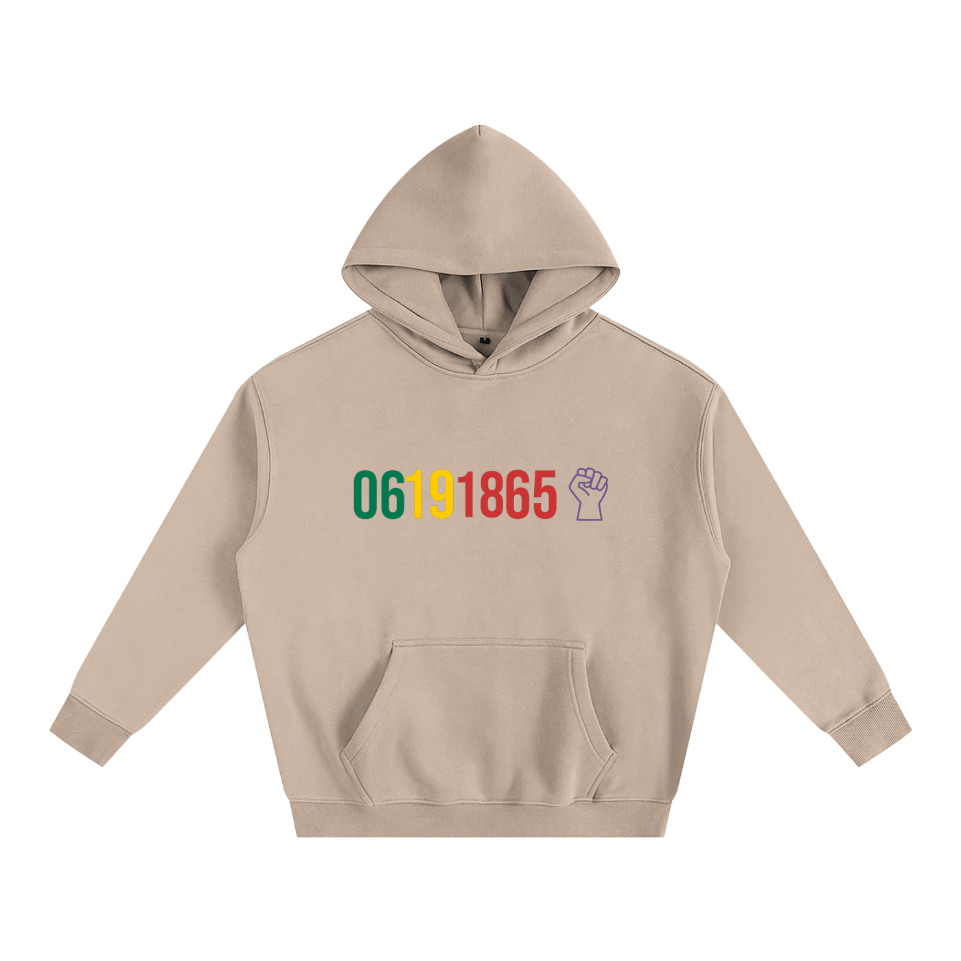 Juneteenth Oversized Unisex Hoodie