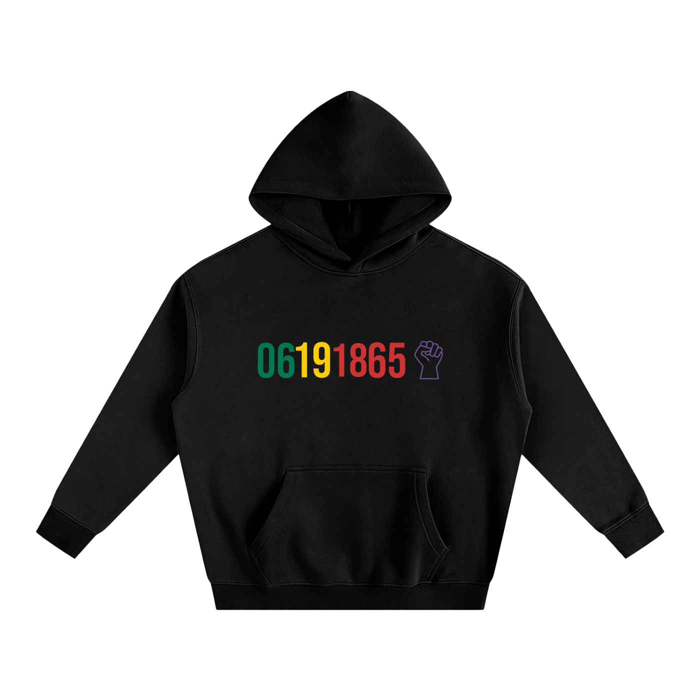 Juneteenth Oversized Unisex Hoodie