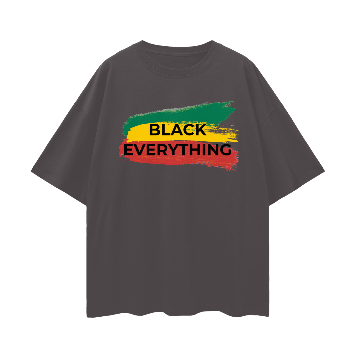 Black Everything Oversized T-Shirt