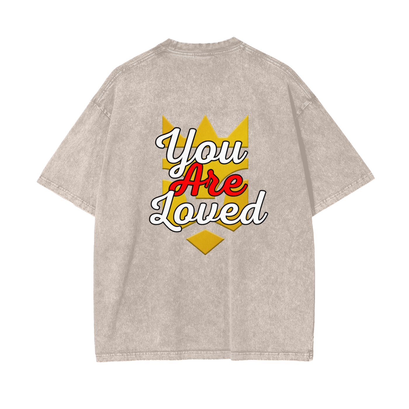 You Are Loved Oversized Unisex T-Shirt