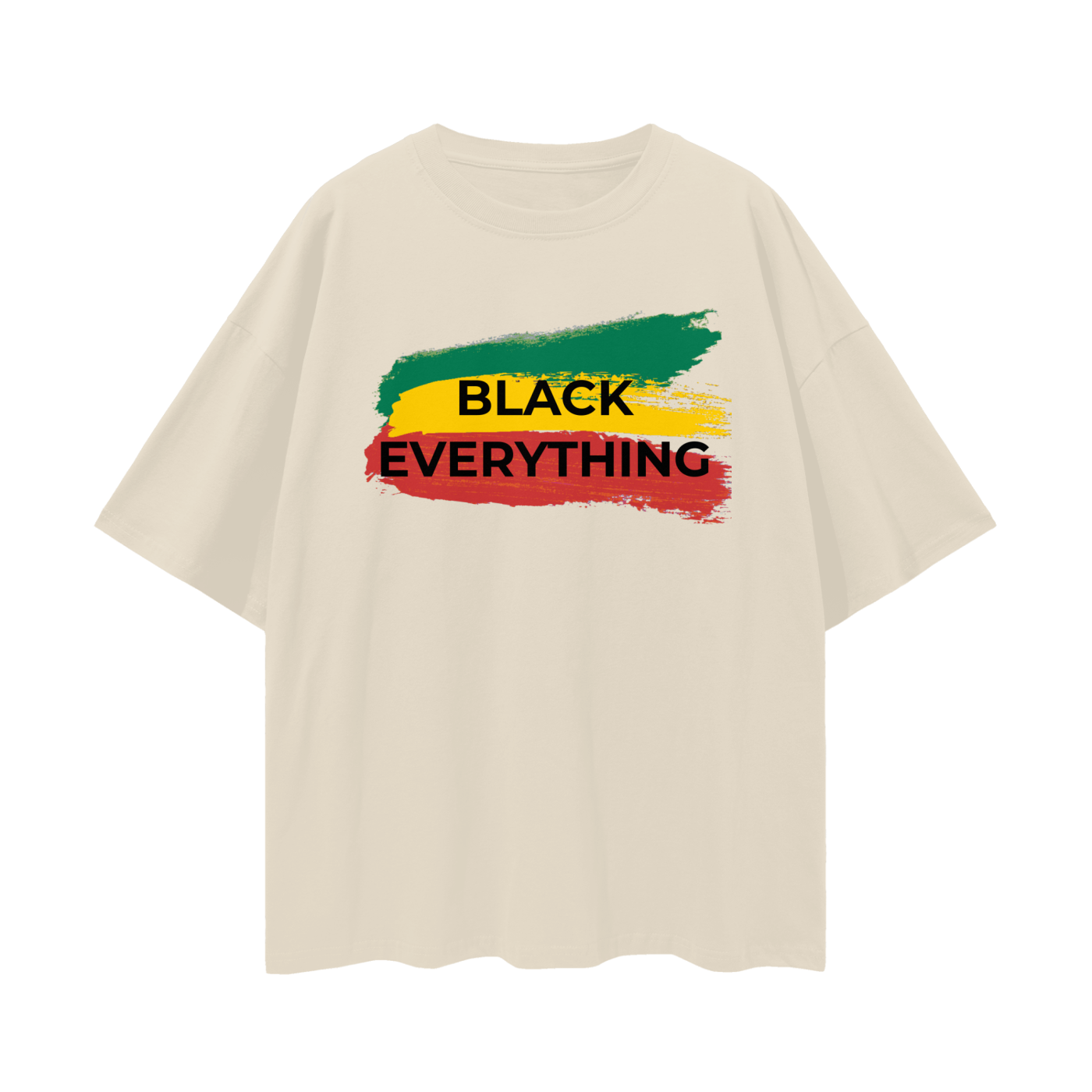 Black Everything Oversized T-Shirt