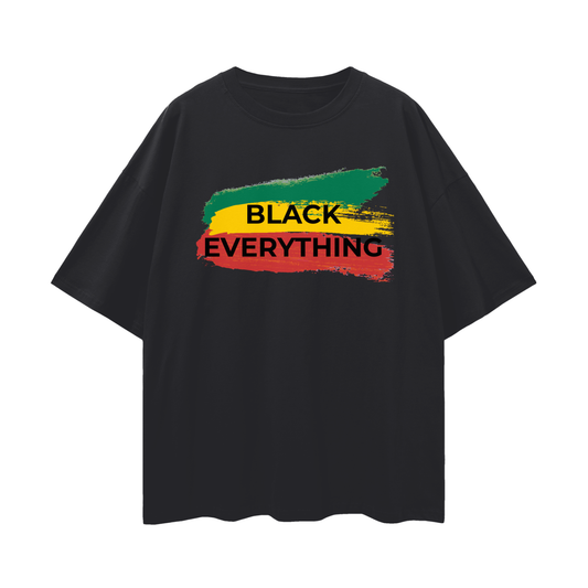 Black Everything Oversized T-Shirt