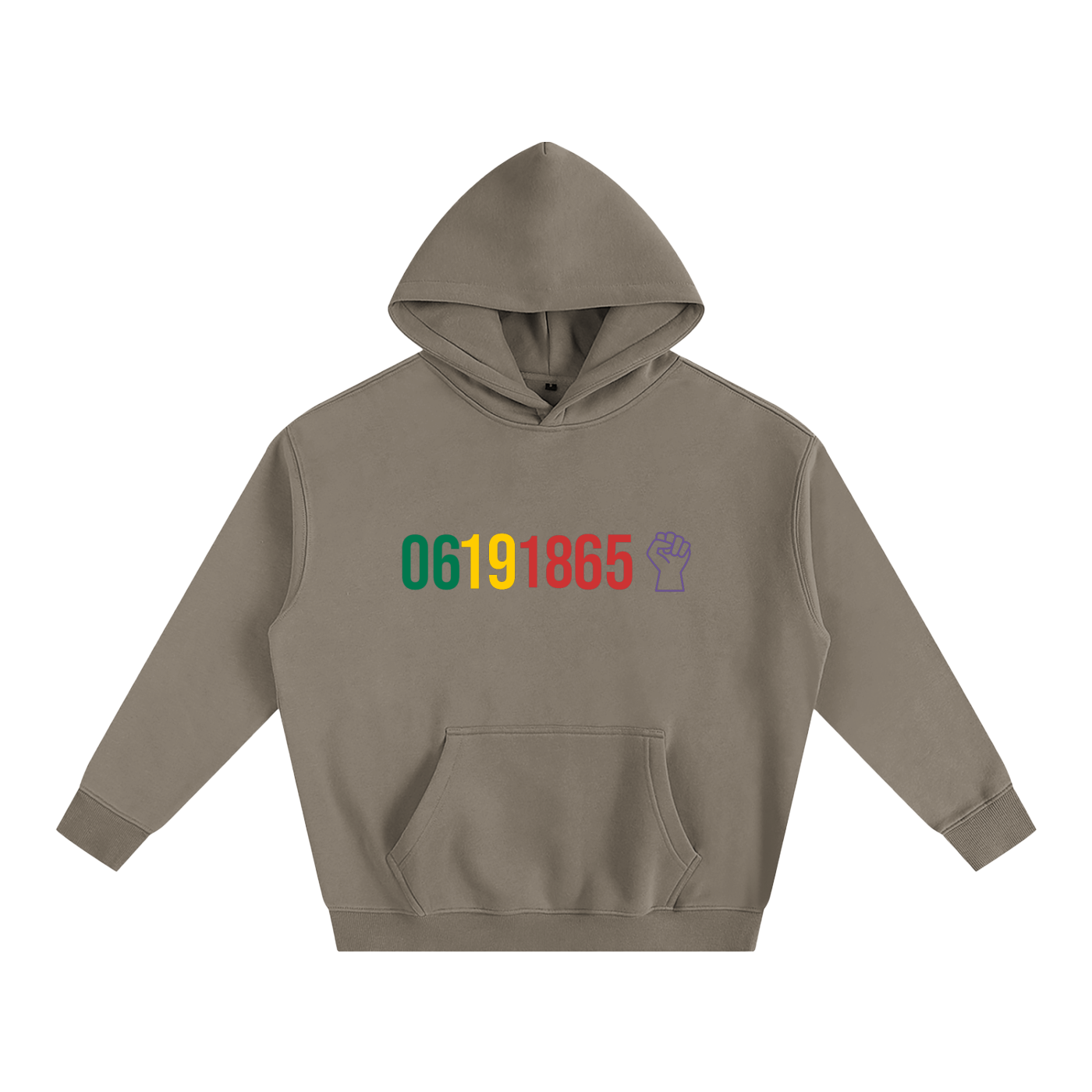 Juneteenth Oversized Unisex Hoodie